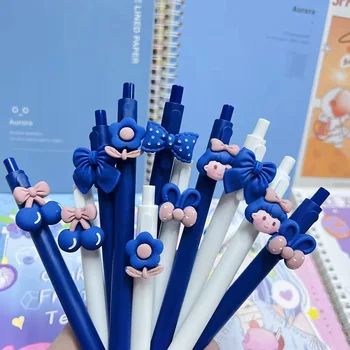 10 adet / grup kırtasiye malzemeleri kalemler okula dönüş sevimli kalemler okul için sevimli kawaii kalem sevimli okul malzemeleri jel kalem kırtasiye