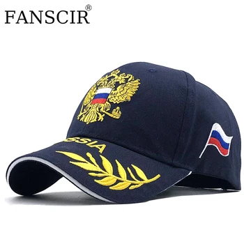Moda beyzbol şapkası Eğlence Kap Rusya Rozeti Nakış Snapback Kap Unisex pamuklu beyzbol şapkası Kadın Patriot Spor Şapka Adam